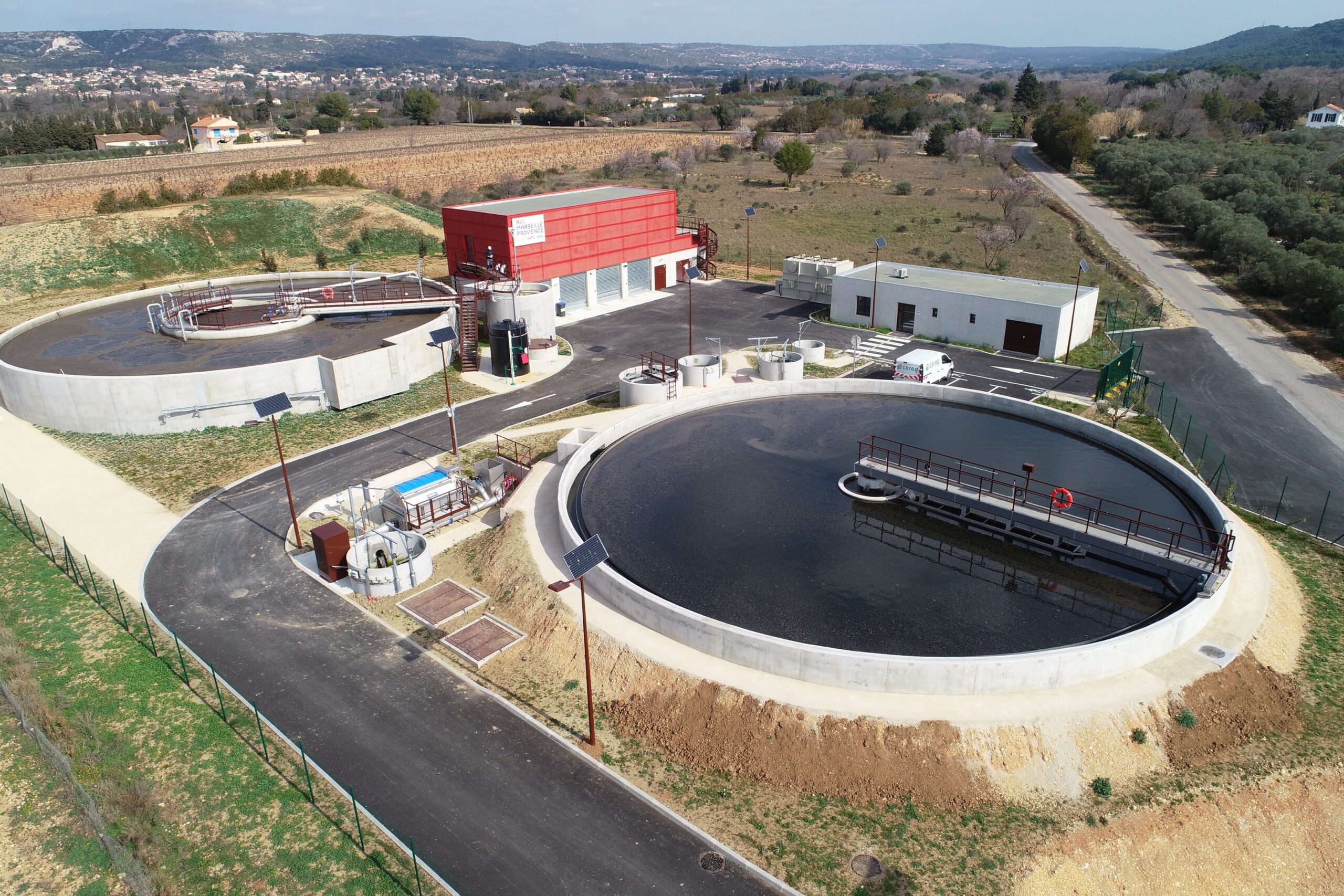 Station d’épuration - La Fare-les-Oliviers